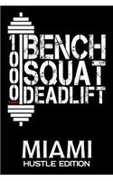 1000 Pounds Bench Squat Deadlift
