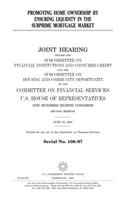 Promoting Home Ownership by Ensuring Liquidity in the Subprime Mortgage Market