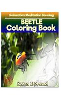 BEETLE Coloring book for Adults Relaxation Meditation Blessing