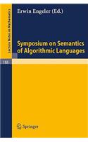 Symposium on Semantics of Algorithmic Languages