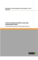 Firma im Konkursverfahren nach dem tschechischen Recht