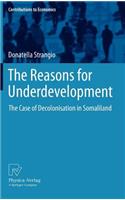 Reasons for Underdevelopment