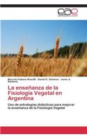 enseñanza de la Fisiología Vegetal en Argentina