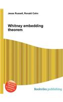 Whitney Embedding Theorem