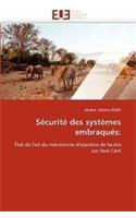 Securite Des Systemes Embraques