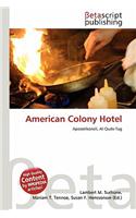 American Colony Hotel: (German)