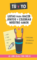 Tú y yo. Listas para hacer juntos y celebrar nuestro amor.