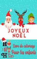 Livre de coloriage de Noel pour enfants de 2-4 et 4-8 ans