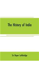 The history of India