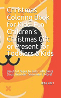 Christmas Coloring Book for Kids
