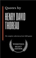 Quotes by Henry David Thoreau