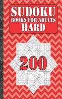 Sudoku books for adults hard: 200 Sudokus from hard with solutions for adults Gifts Sudoku hard book Watermelon Lover adults, kids