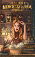 Livro para Colorir de Mulheres Steampunk para Adultos 1 & 2