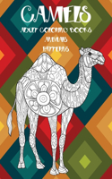 Adult Coloring Books Patterns - Animals - Camels