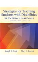 Strategies for Teaching Students with Disabilities in Inclusive Classrooms