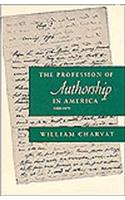 The Profession of Authorship in America, 1800-1870