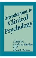 Introduction to Clinical Psychology