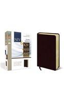 NIV, KJV, NASB, Amplified, Classic Comparative Parallel Bible, Bonded Leather, Burgundy: NIV and   KJV and   NASB and   Amplified