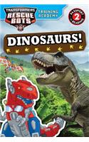 Transformers Rescue Bots: Training Academy: Dinosaurs!: (Passport to Reading)