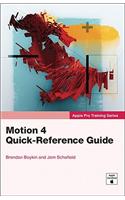 Motion 4 Quick-Reference Guide