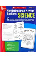 Nonfiction Read & Write Booklets: Science, Grades 2-3