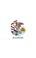 Illinois Flag Poster