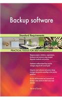 Backup Software Standard Requirements