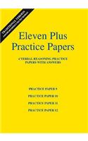 Eleven Plus Verbal Reasoning Practice Papers 9 to 12