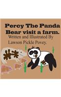 Percy The Panda Bear Visit A Farm.