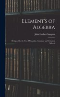 Element's of Algebra