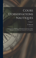 Cours D'observations Nautiques