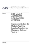 Dod Major Automated Information Systems