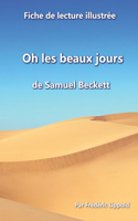 Fiche de lecture illustrée - Oh les beaux jours, de Samuel Beckett
