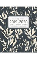 Playful Botanicals - Planner 2019 - 2020 Weekly and Monthly Diary: July 2019 to July 2020 Academic Organizer, Diary and Calendar Schedule: Monochrome