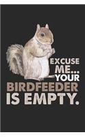 Excuse Me Your Birdfeeder Is Empty