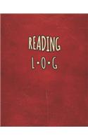 Reading Log: Red Book Journal for Boys a Fun Way to Keep Track of All the Books You Read! Reading Log for Boys