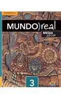 Mundo Real Media Edition Level 3 Student's Book plus 1-year ELEteca Access