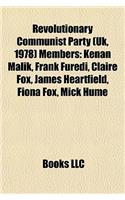 Revolutionary Communist Party (UK, 1978) Members