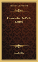 Concentration And Self-Control: (English)