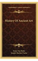 History Of Ancient Art