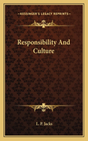 Responsibility and Culture