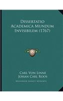 Dissertatio Academica Mundum Invisibilem (1767)