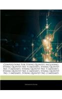 Articles on Compositions for String Quintet, Including