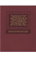 The Position of the Scottish Episcopal Church