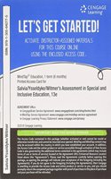 Mindtap Education, 1 Term (6 Months) Printed Access Card for Salvia/Ysseldyke/Witmer's Assessment in Special and Inclusive Education, 13th