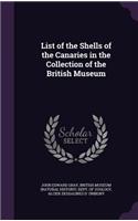List of the Shells of the Canaries in the Collection of the British Museum