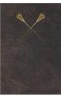 Monogram Lacrosse Journal: (59 Monogram Aged 365 Lined)