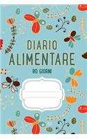 DIARIO ALIMENTARE 90 Giorni: Agenda perdita di peso e attività giornaliere (Blu)