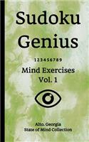 Sudoku Genius Mind Exercises Volume 1: Alto, Georgia State of Mind Collection