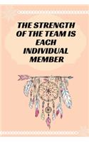 The Strength of the Team is each Individual Member